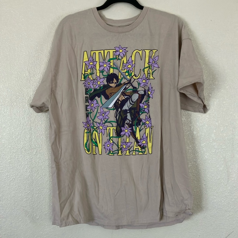 Attack on Titan Season 2 Graphic T Shirt, 2X